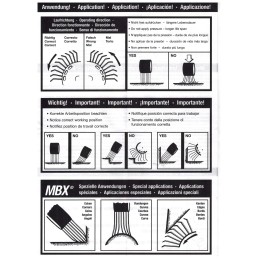 Brosse MBX® 23mm - grossier [tarif dégressif]