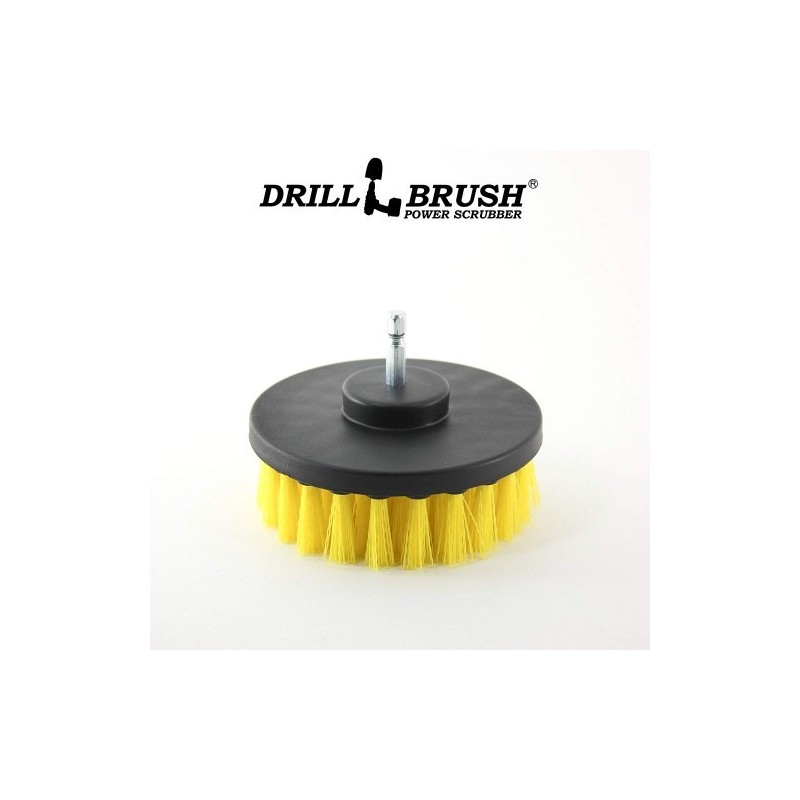 Drill Brush® médium jaune 8cm