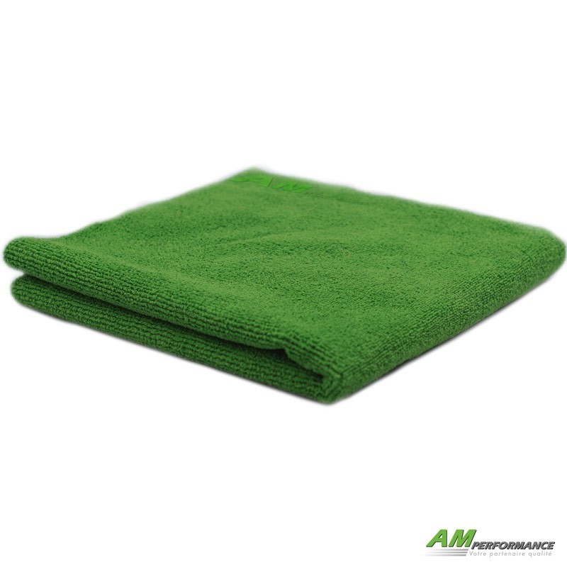 Microfibre double face sans couture verte [tarif dégressif]