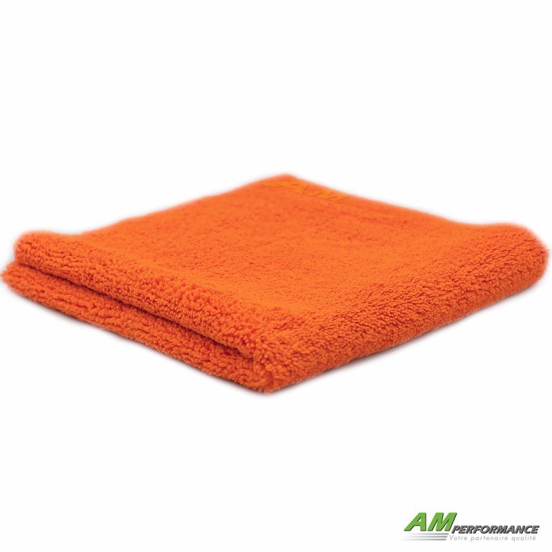 Microfibre double face sans couture orange [tarif dégressif]