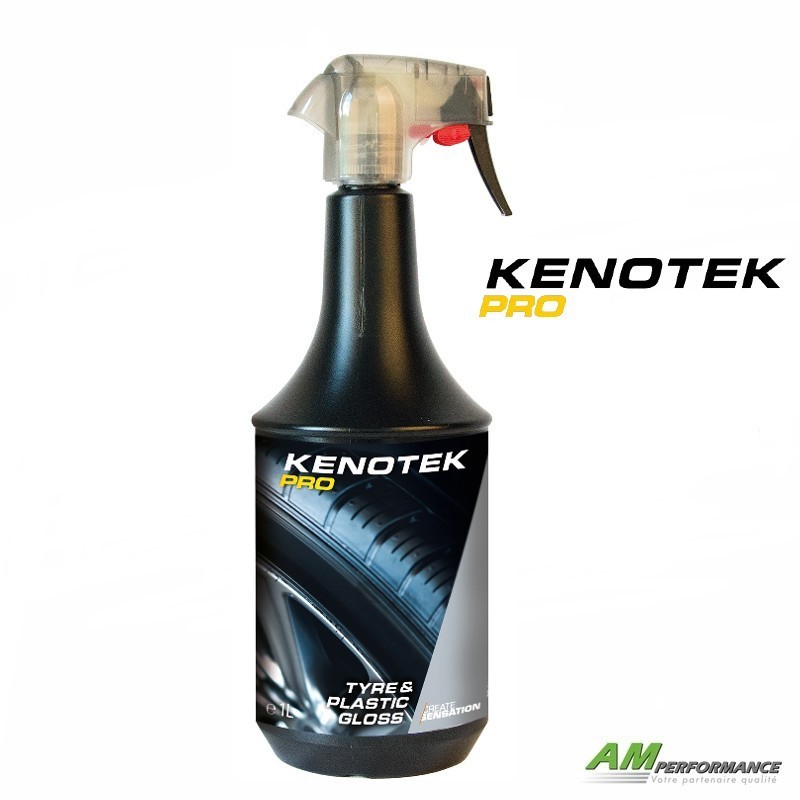 Kenotek TYRE & PLASTIC GLOSS - Rénovateur pneus et plastiques 1L