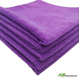 Microfibres multi-usages violettes x5