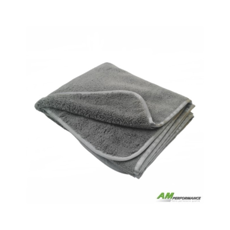 Microfibre de séchage grise 500g/m² - 90x60cm