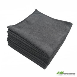Microfibres petit prix grises - Lot de 10