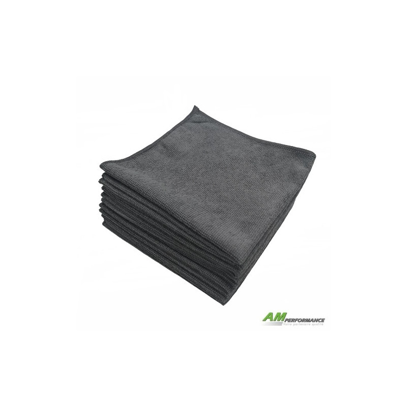 Microfibres petit prix grises - Lot de 10