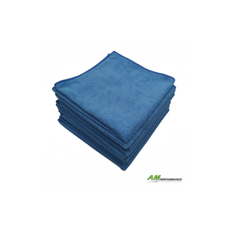 Microfibres petit prix bleues - lot de 10