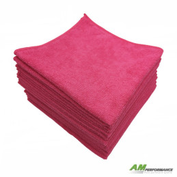 Microfibres petit prix roses - lot de 10