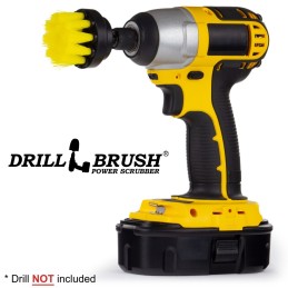 Drill Brush® médium jaune 5 cm
