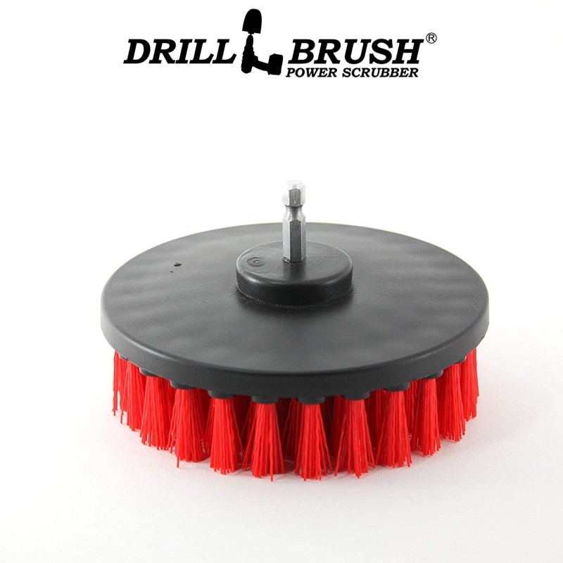 Drill Brush® dure rouge 8 cm