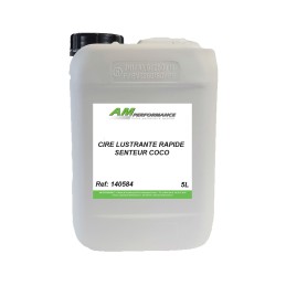 Cire lustrante rapide pour véhicule sans eau