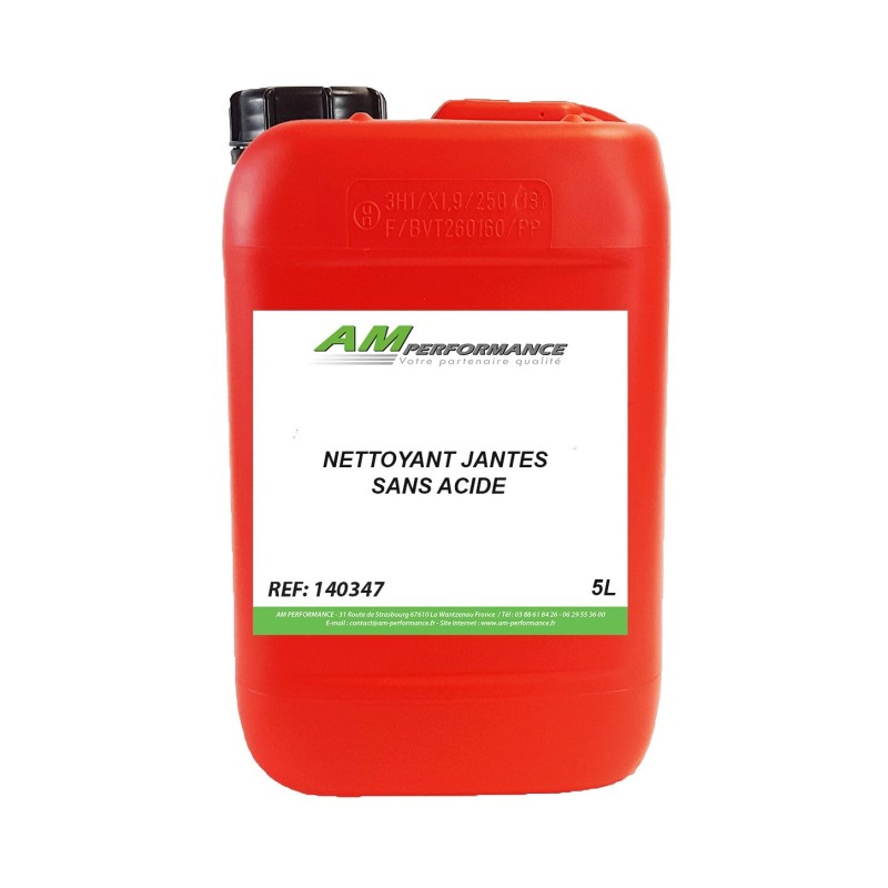 Nettoyant jantes sans acide 5L